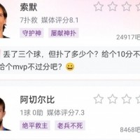 老将不死！36岁索默超神37岁阿切尔比绝平，达米安德弗里等均高分